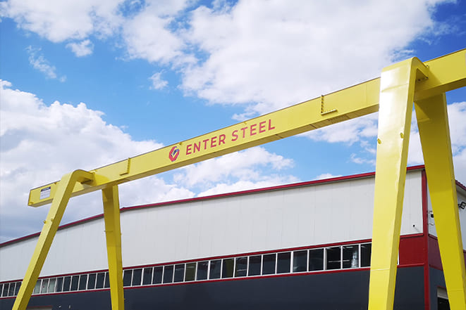 Single girder gantry crane