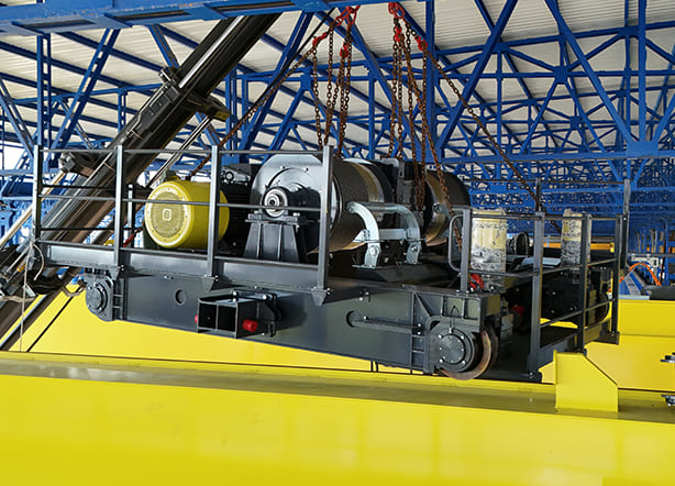 Heavy Duty Hoist in Steel Mill