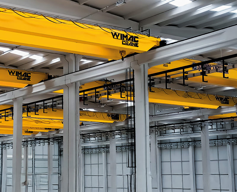 Double girder overhead crane manufacturer Turkey - Heavy duty bridge crane EOT crane